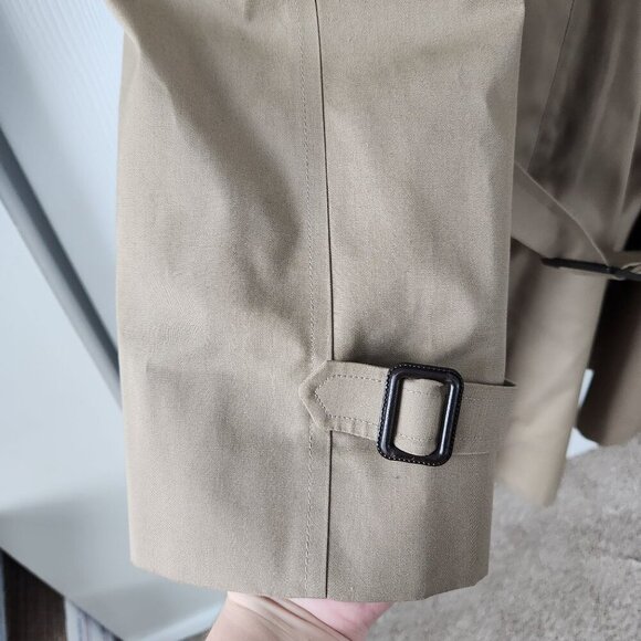 Botany 500 Tan Removable Lining Trench Coat - Picture 6 of 12